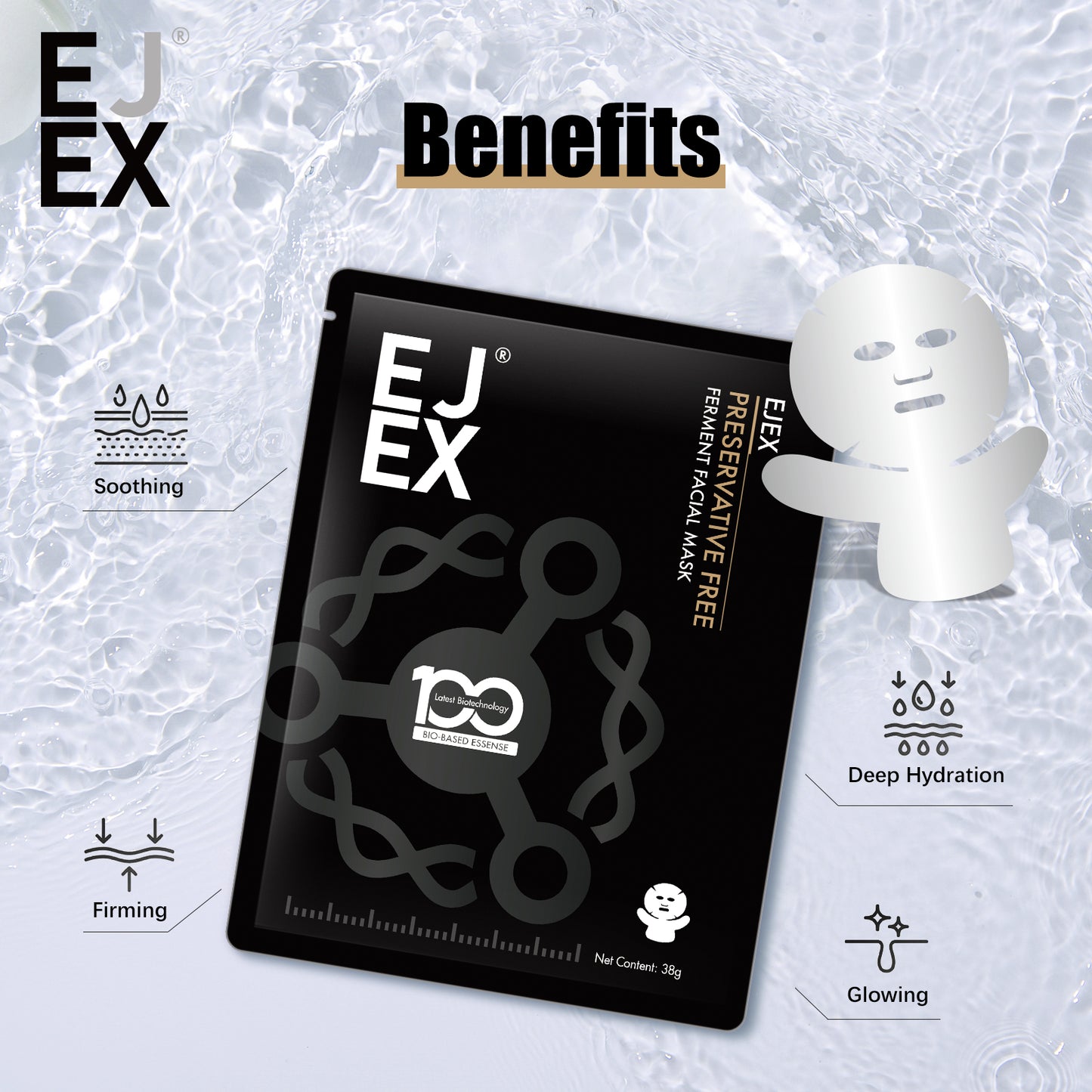 EJEX PRESERVATIVE FREE FERMENT FACIAL MASK