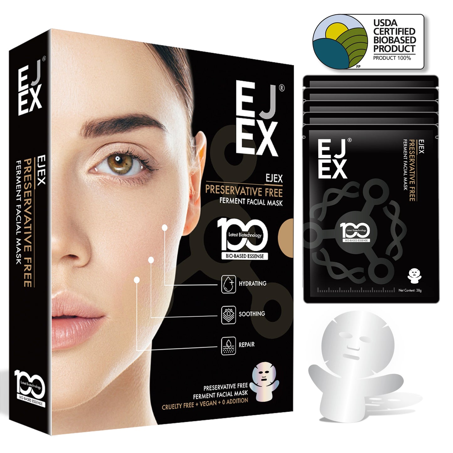 EJEX PRESERVATIVE FREE FERMENT FACIAL MASK