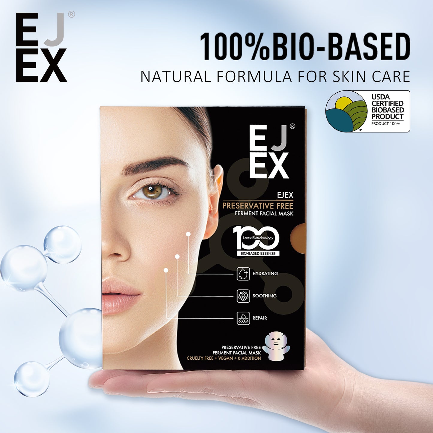 EJEX PRESERVATIVE FREE FERMENT FACIAL MASK